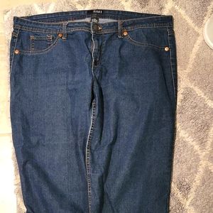 Dark blue Jean capris from A new approach size 18w